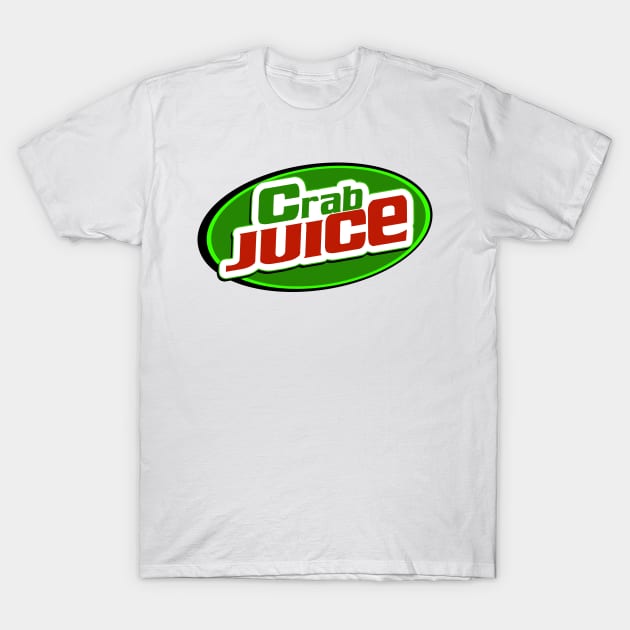 Crab juice 90's 2000's meme T-Shirt by Captain-Jackson